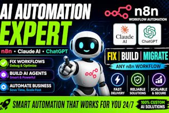 recreate redesign migrate and fix n8n ai automation workflows with claude ai