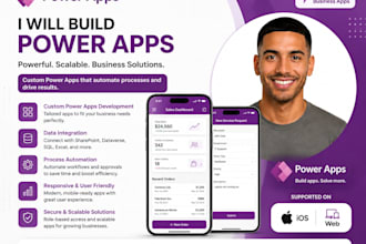 develop microsoft powerapps, power automate power platform appllix