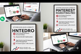 design viral pinterest pins and SEO descriptions for affiliate marketing