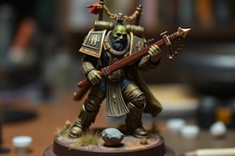 be your miniature painter for warhammer 40k and aos