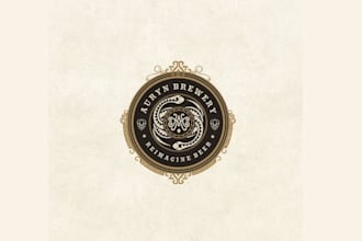 design awesome auryn brewery logo