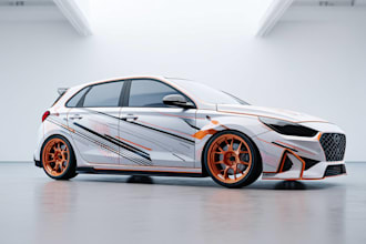 awesome car wrap design and vehicle wrap design for you