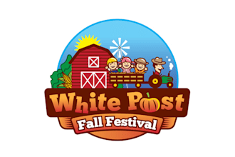 make kid centric family friendly logo fall autumn themed