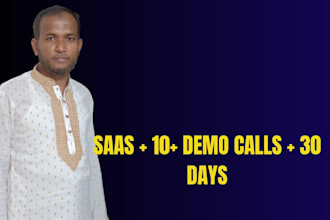 generate saas leads on linkedin and book demo calls