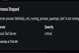 setup discord monitoring for your game server