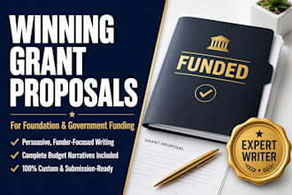 write winning nonprofit grant proposals for funding