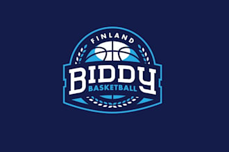 design awesome biddy basket logo