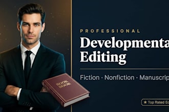 developmental edit, beta read, and critique your fiction or nonfiction book