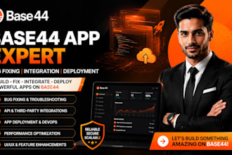 base44 app expert base44 bug fixing base44 integration base44 deployment