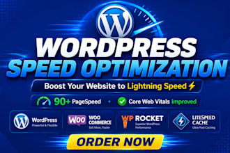 wordpress speed optimization, 1s load time, improve SEO