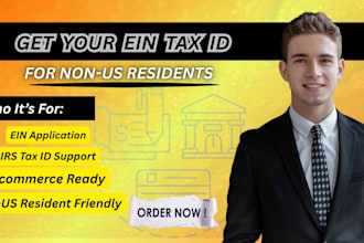 get ein tax id for your US business as a non resident