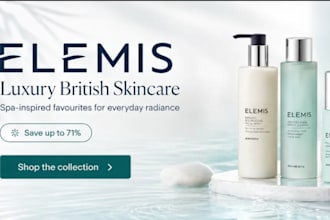 build a skincare shopify store, beauty website, cosmetics ecommerce store