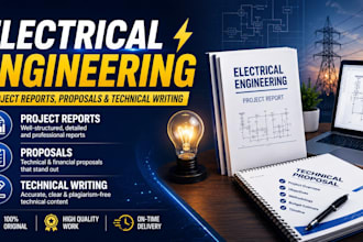 do electrical engineering project reports, proposals and technical writing