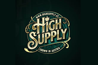 design unique cbd distributor logo