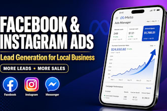run facebook and instagram lead generation ads for local business