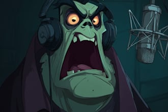 do monster  for scary villain character