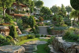 design and render your landscape design