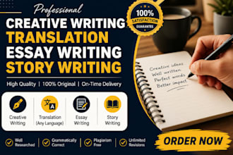 write creative stories scripts and engaging content