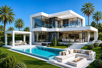 create exterior and interior renders