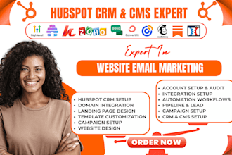 setup hubspot crm integration hubspot automation email template hubspot website
