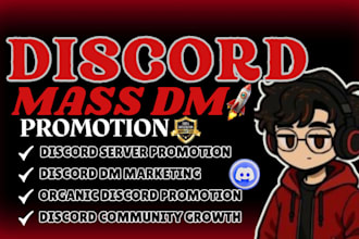 do discord server promotion,discord advertising and grow active organic members