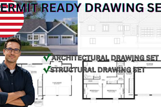 be your US licensed architect city permit house plan renovation addition remodel