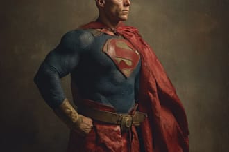 do a superhero character