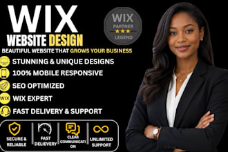 clone wix website design wix business website redesign wix website development