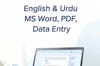 do fast and accurate urdu and english typing in ms word