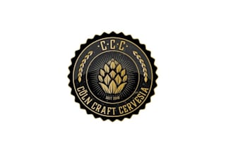 create vintage craft beer logo