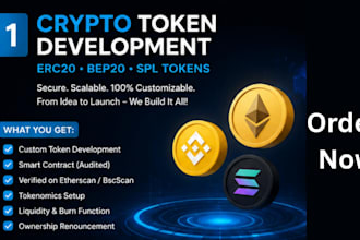 create your crypto wallet token coin launchpad web3 project