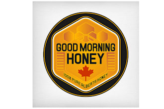 design honey manufacturer business logo for you