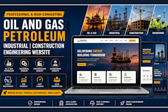 design oil and gas shopify store