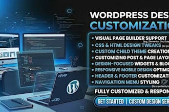 redesign and fix any website design issues