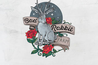 create vintage taco traditional tattoo inspired logo