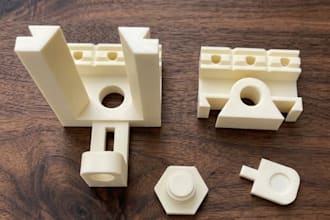 do 3d cad model design and fdm 3d printing