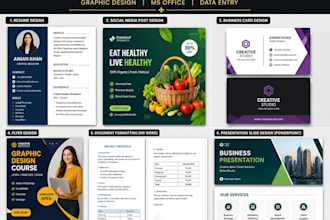 design professional social media posts