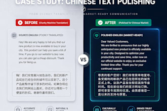 edit, polish, and refine your chinese writing
