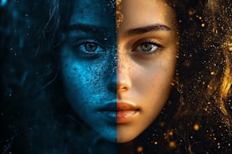 edit, retouch and composite photo
