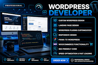 design and develop modern informative or business website for you