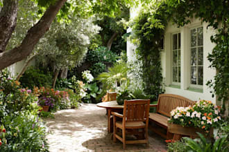 landscape design garden outdoor backyard, pool uae based