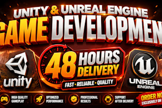 create unity mobile game, multiplayer VR ar game development expert