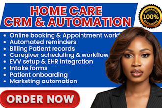 setup home care crm caresmartz360 axiscare wellsky alayacare matrixcare creatio