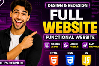 create full website for you