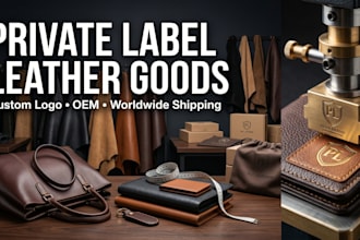 manufacture private label leather goods