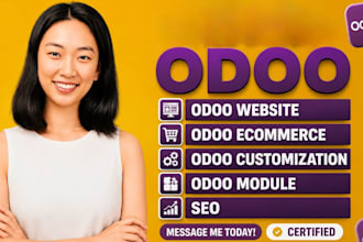design odoo website odoo ecommerce website odoo customization odoo module seo