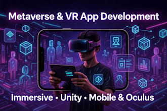 develop immersive metaverse and VR mobile app