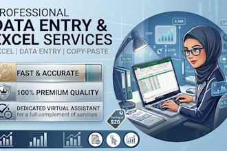 do data entry fast and accurate for you