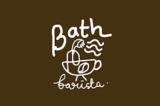 design custom handcrafted soap company label logo