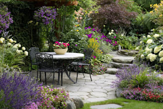 do landscape design garden patio pool pergola for frontyard and backyard